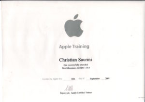 Certificazioni Macwin2005