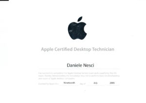Certificazioni Macwin2005