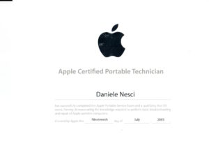 Certificazioni Macwin2005