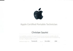 Certificazioni Macwin2005