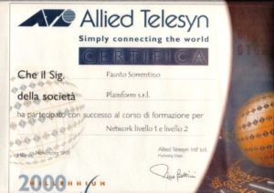 Certificazioni Macwin2005