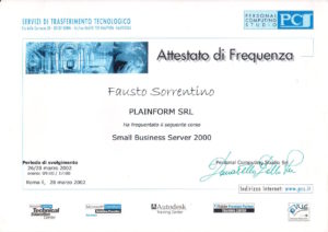 Certificazioni Macwin2005
