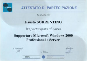 Certificazioni Macwin2005