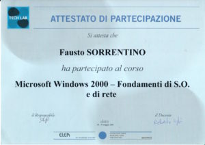 Certificazioni Macwin2005